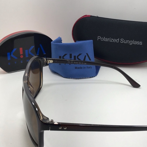 2 for 1 Summer Sale Mens Kika Eyewear Black&Brown - Picture 5 of 8